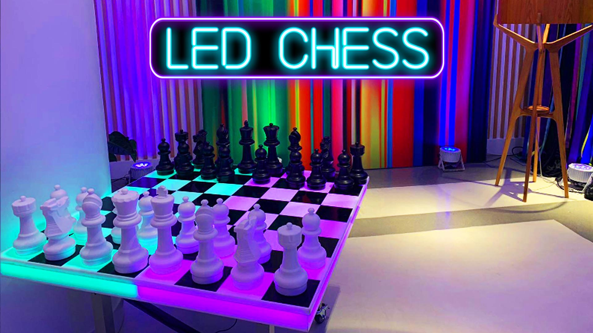 tampa arcade LED Chess